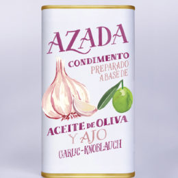 Condimento preparado a base de Aceite de Oliva y Ajo Lata